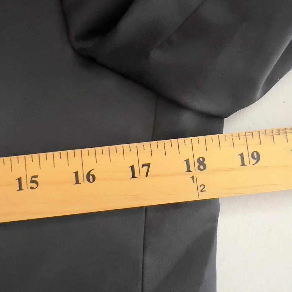 Zara Man Black Blazer Jacket – Size 38 USA / EUR 48 – Slim Fit